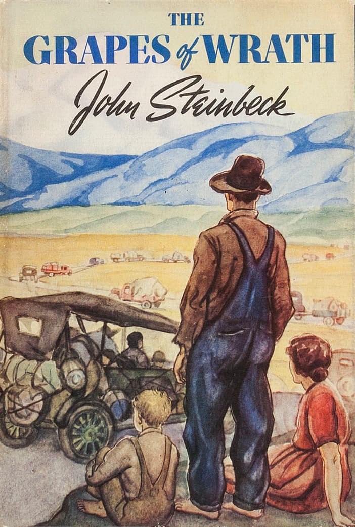 Cover of The Grapes of Wrath