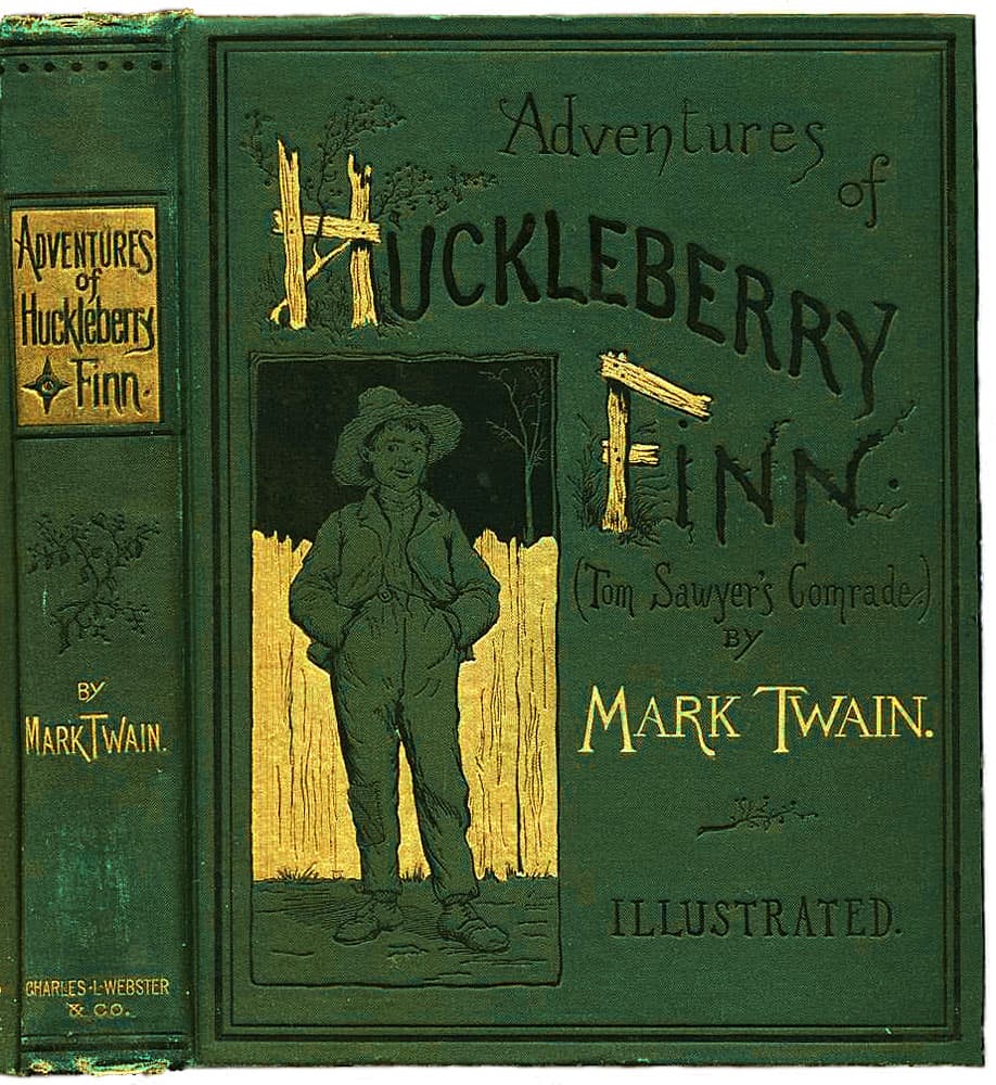 Cover of Adventures of Huckleberry Finn