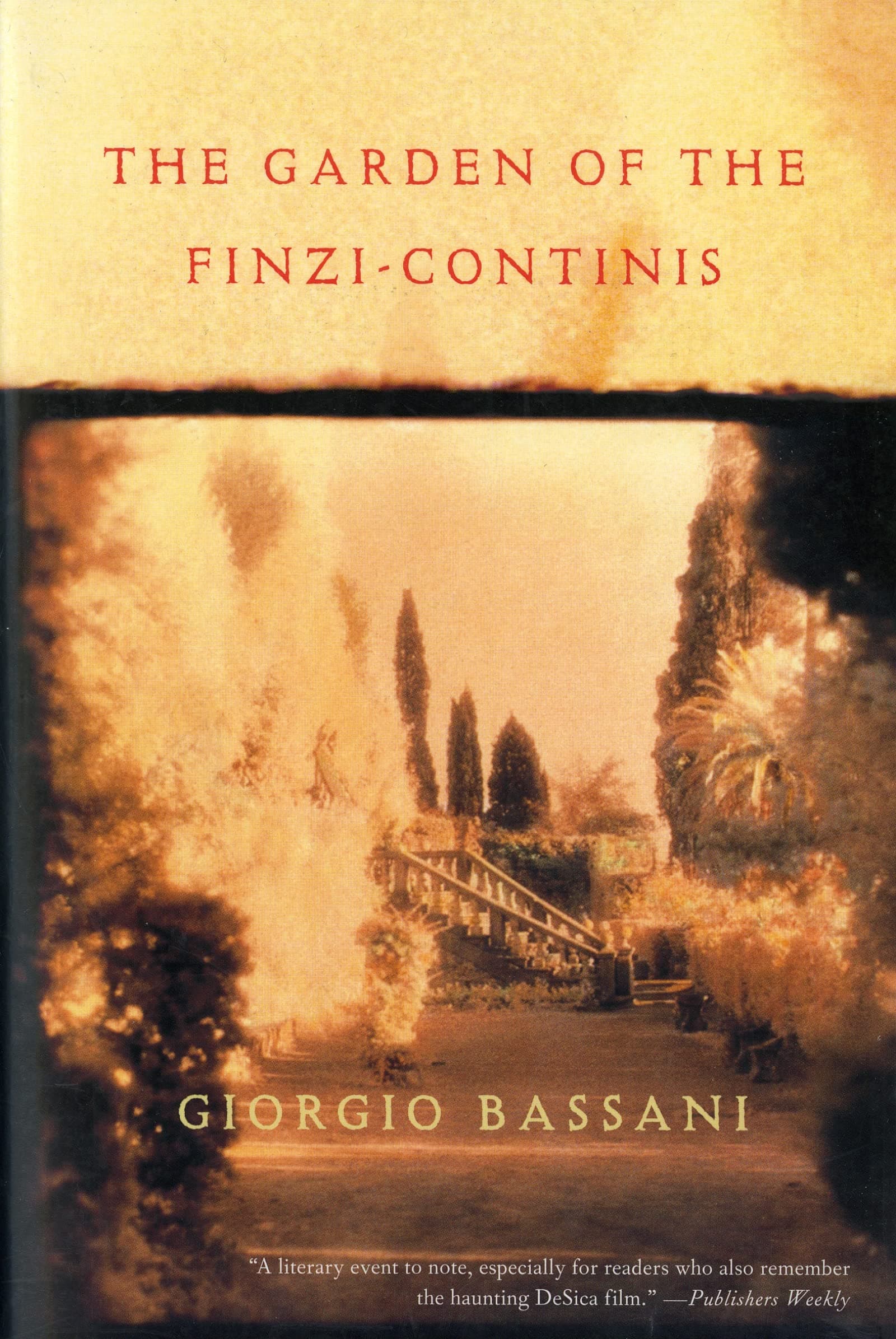 Cover of The Garden of the Finzi-Continis
