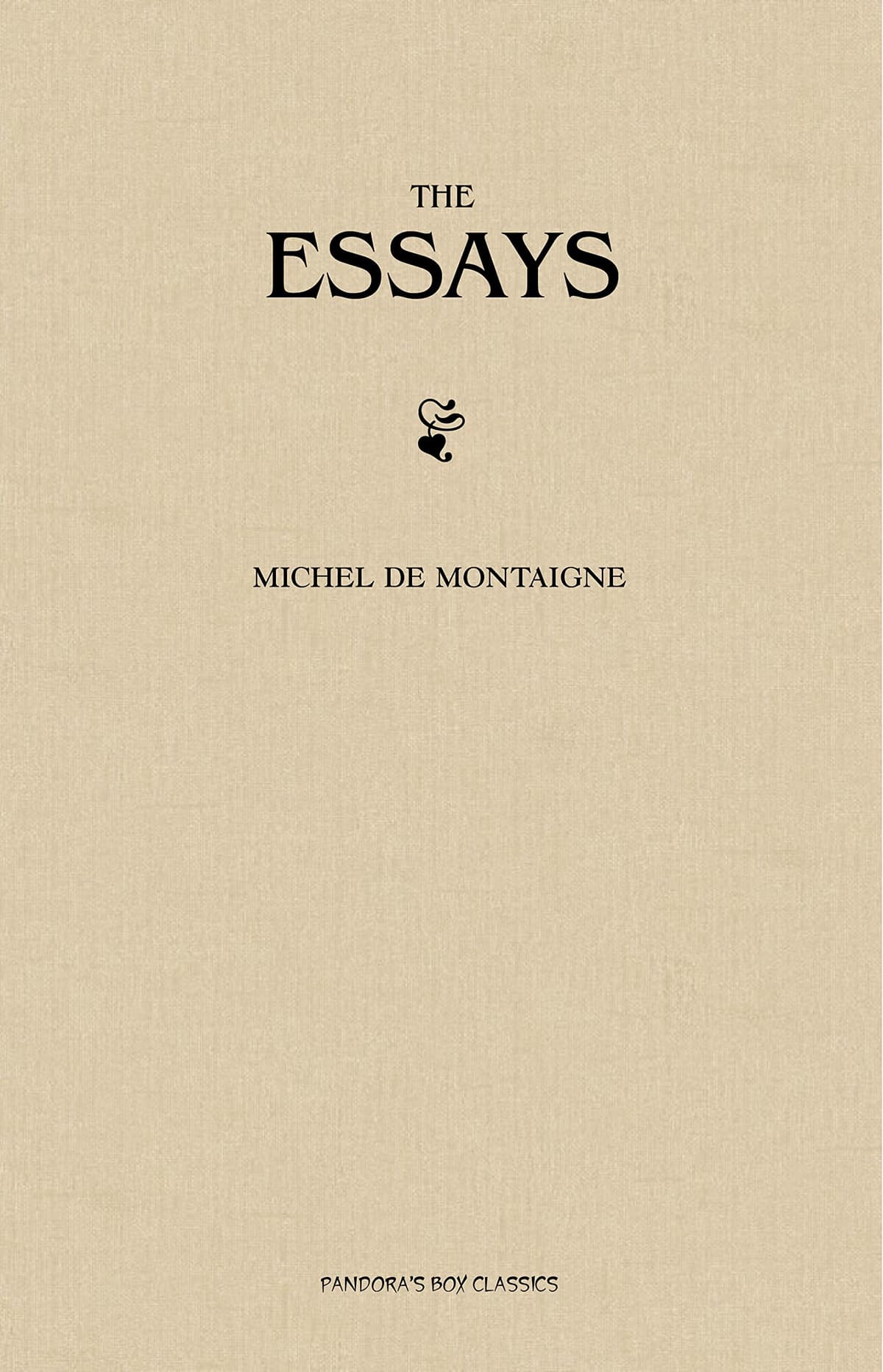 Cover of Essays